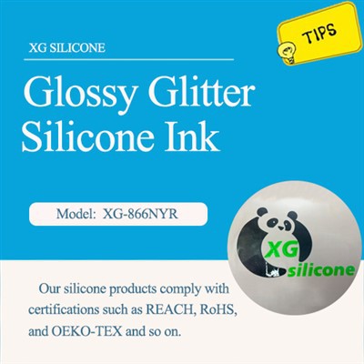 Glossy Glitter Silicone Ink
